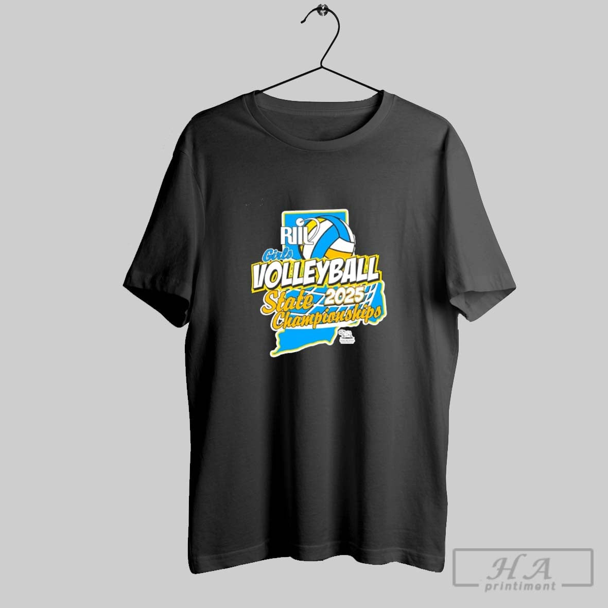 Riil Volleyball State Championship 2025 Hoodie Retro Gift