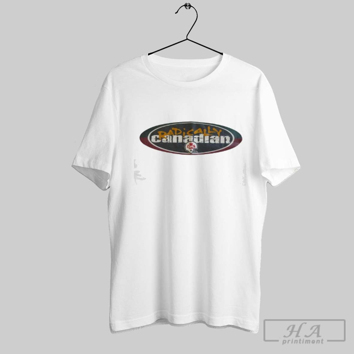 Radically Canadian Helmet Football Logo Tank Top Vintage Gift