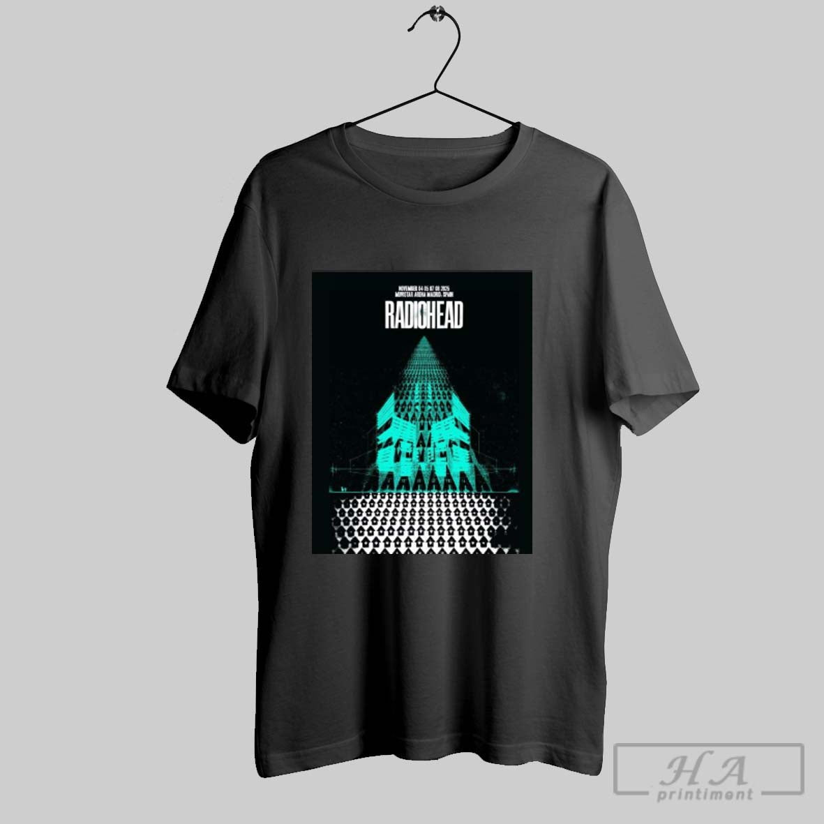 Radiohead Movistar Arena Madrid Spain November 2025 Hoodie Modern