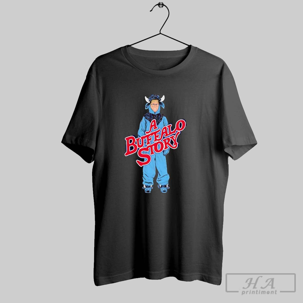 Ralphie Buffalo Suit Buffalo Story Story Parody Hoodie Modern Design