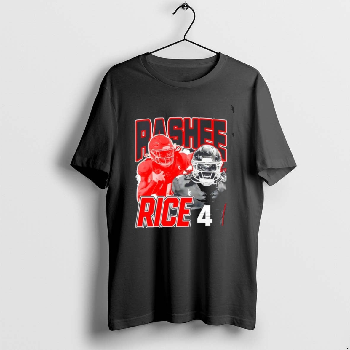 Rashee Rice Kansas City Chiefs Dreams Player Collage Tee Vintage