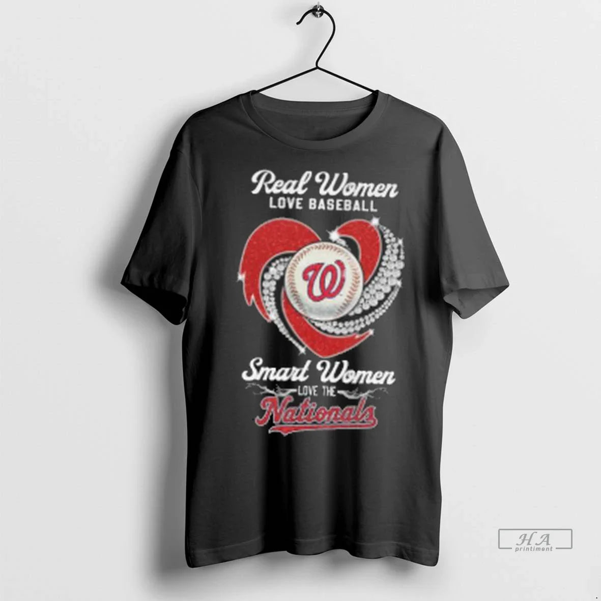 Real Love Baseball Smart Love Washington Nationals Diamond Heart 2025
