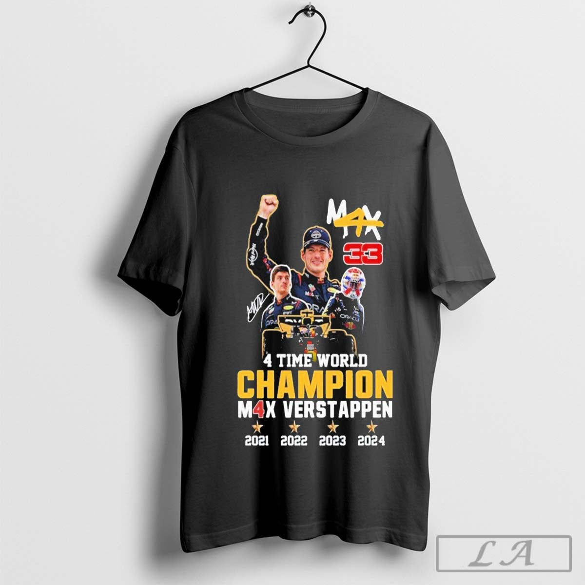 Red Bull Racing 4 Time World Champion M4X Max Verstappen Car Number