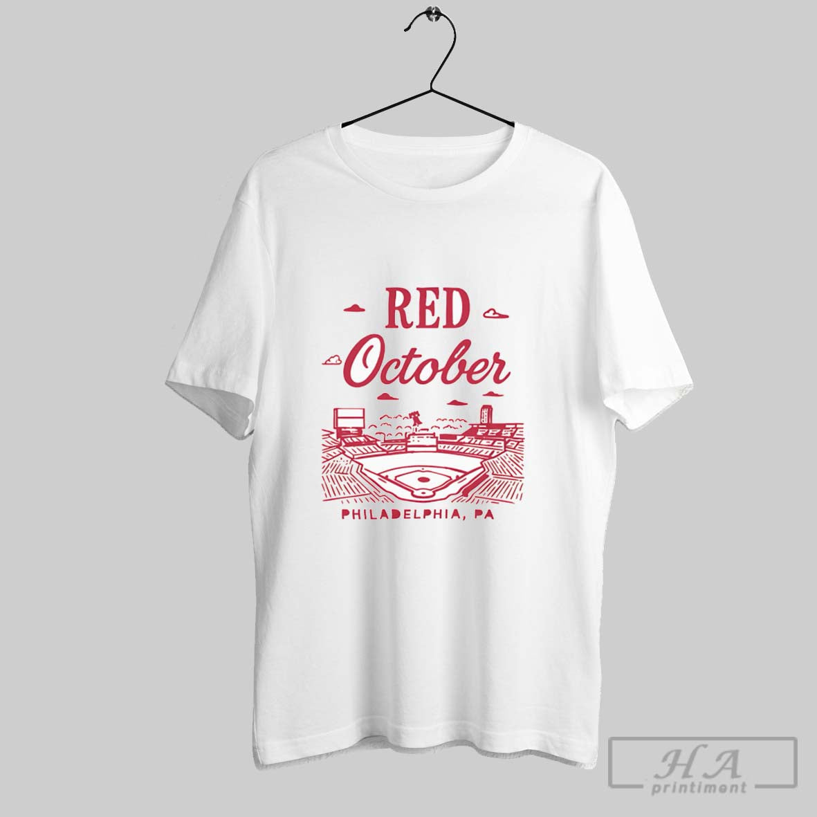 Red October Philadelphia Shirt Classic Outfit