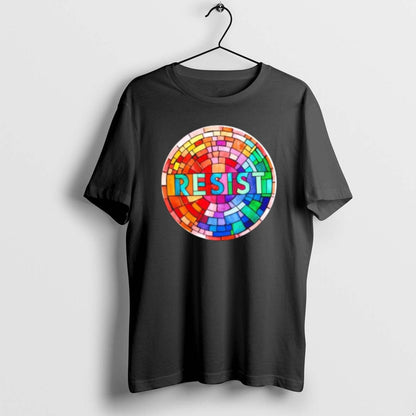 Resist Colorful Hoodie Classic Design
