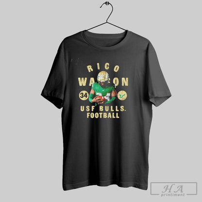 Rico Watson South Florida Bulls Illustrated Long Sleeve Vintage