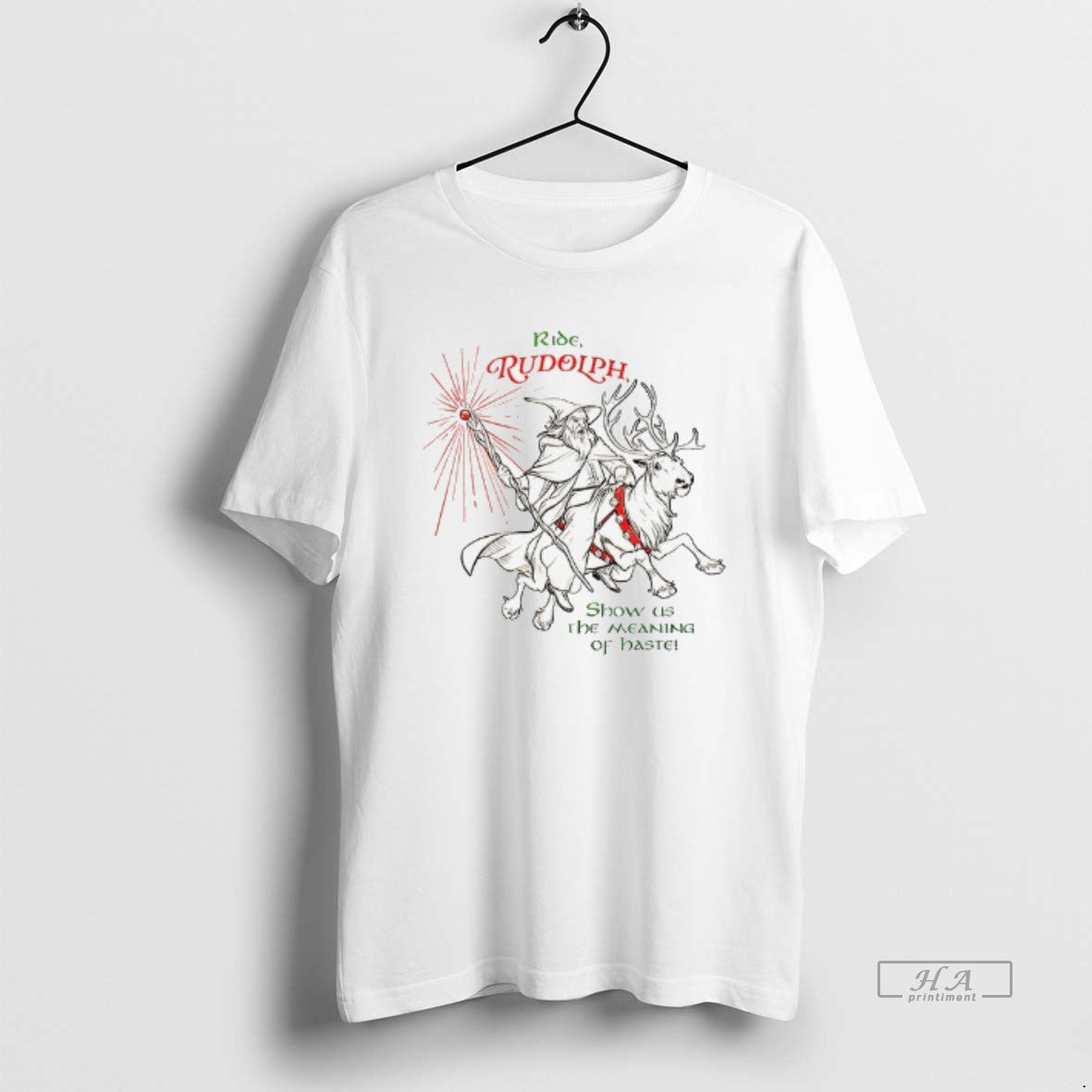 Ride Rudolph Show Us Meaning Haste Long Sleeve Designer Look