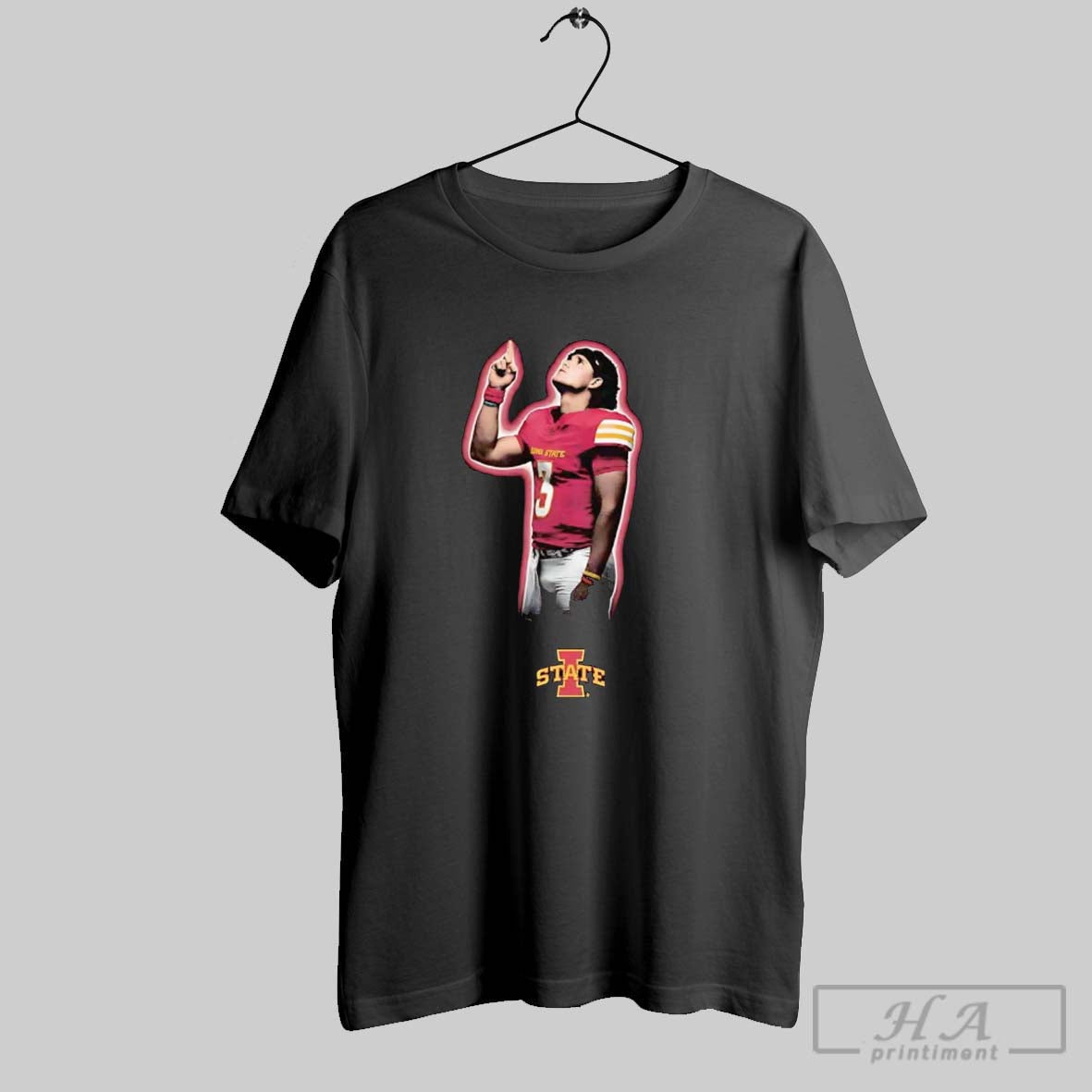 Rocco Becht Portrait Iowa State Cyclones Sweatshirt Authentic Style