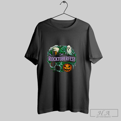 Rocktoberfest Halloween 2025 Sweatshirt Modern Outfit