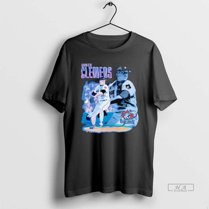 Roger Clemens Toronto Blue Jays Pro Player 1998 Baseball Tee Retro