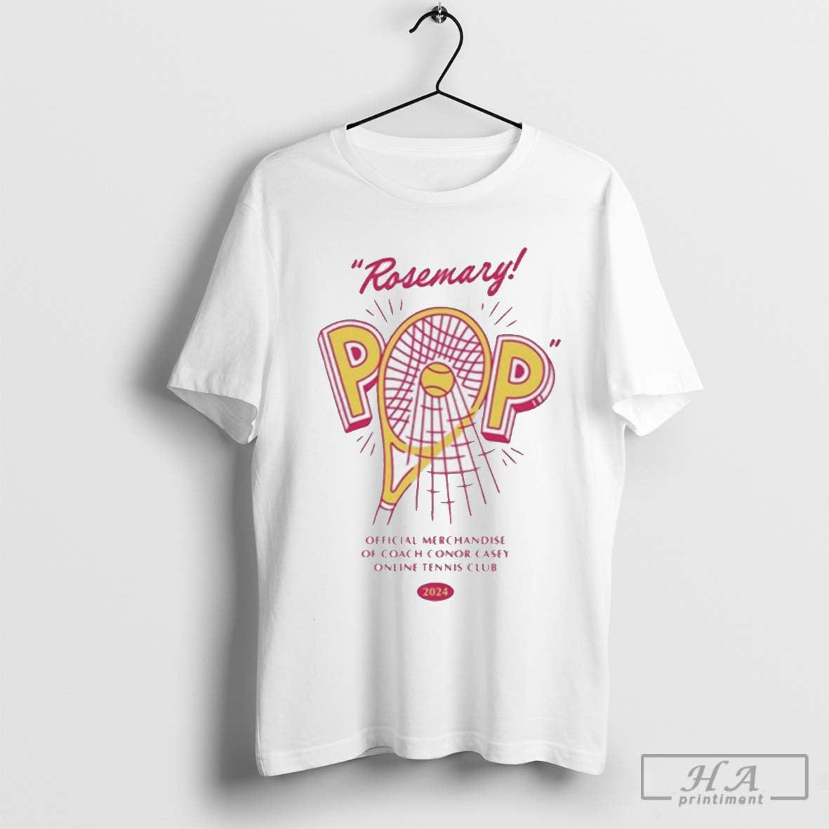 Rosemary Pop Tennis Coach Conor Casey Online Tennis Club Sweatshirt