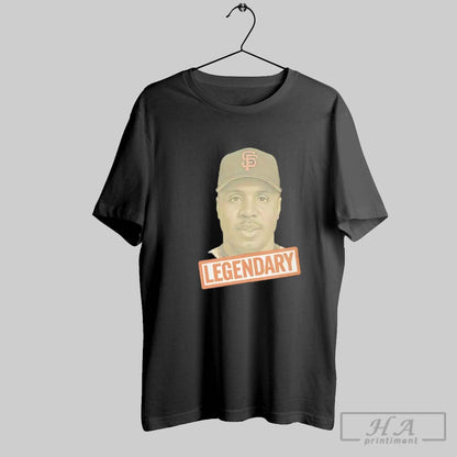 Sf Giants Willie Mays Legendary Portrait Shirt Exclusive Design
