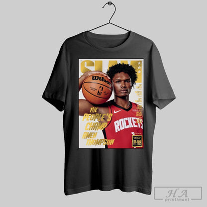 Slam 257 Gold Metal Amen Thompson Peoples Champ Houston Rockets