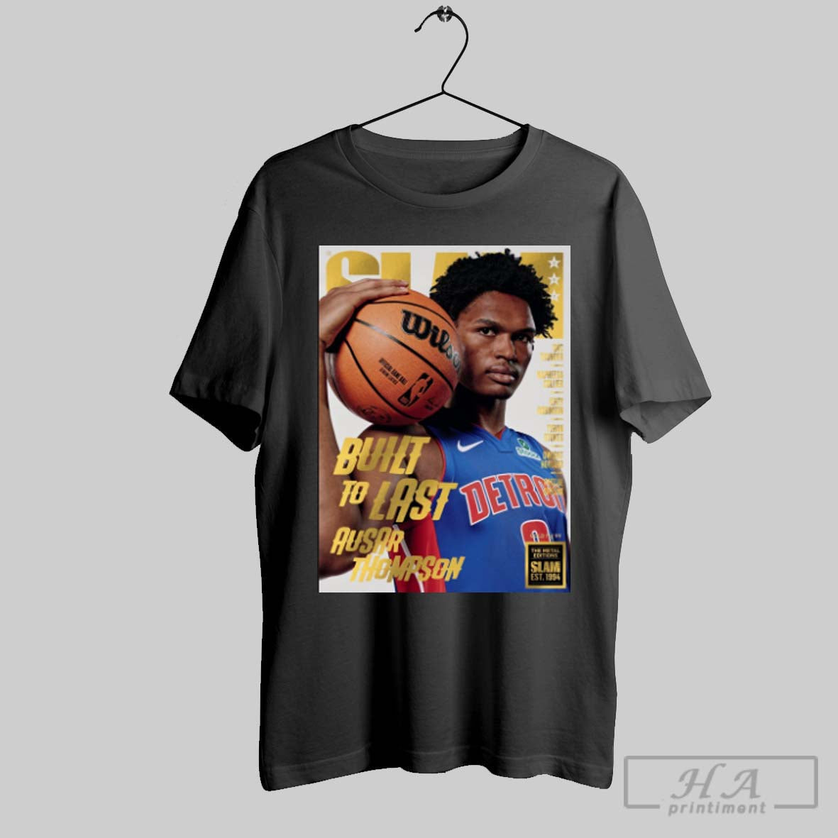 Slam 257 Gold Metal Ausar Thompson Built To Last Detroit Pistons