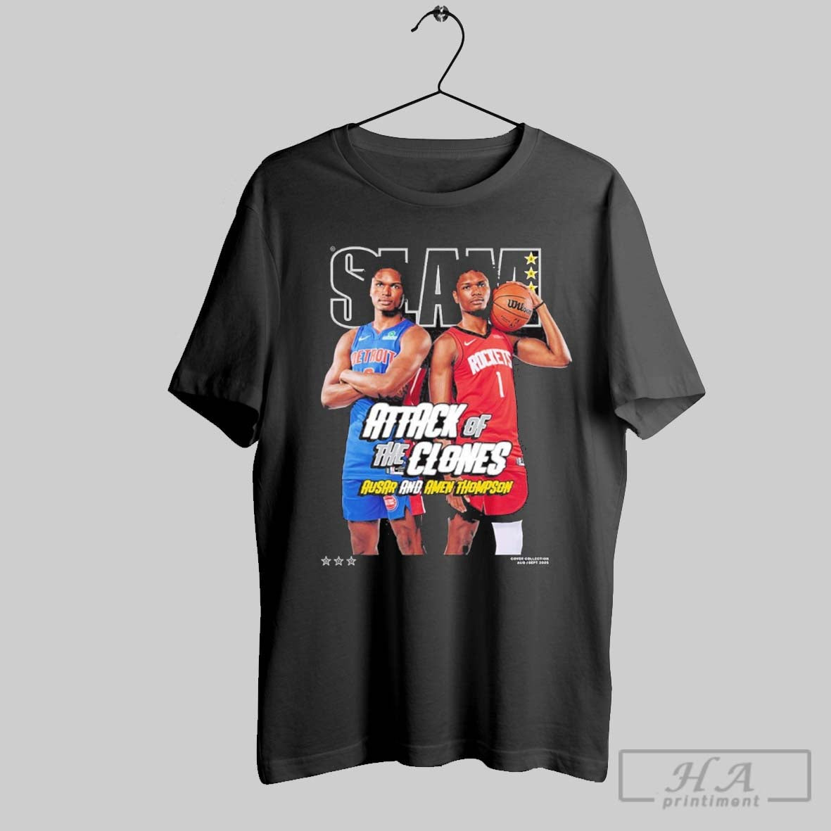 Slam Amen And Ausar Thompson Attack Clones Rockets Pistons Basketball