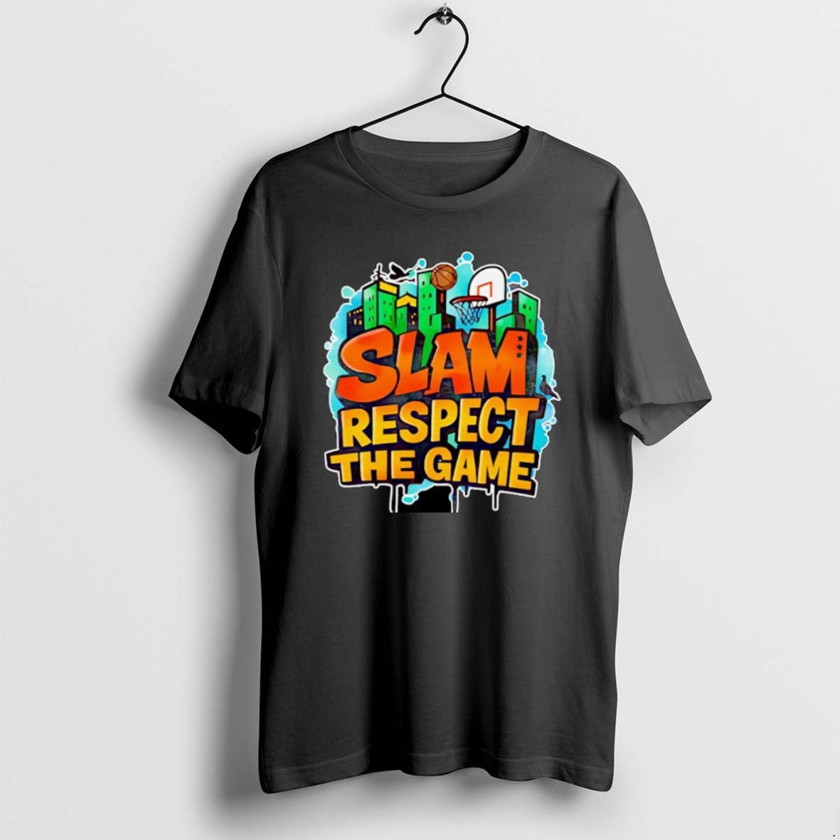 Slam Respect Game City Skyline TShirt Authentic Outfit