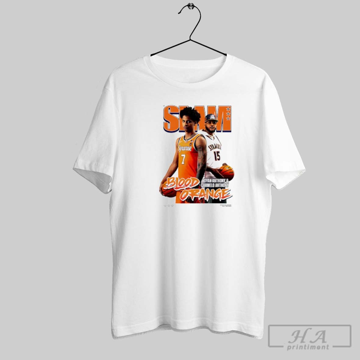 Slam Blood Orange Kiyan And Carmelo Anthony 2025 Tank Top Classic