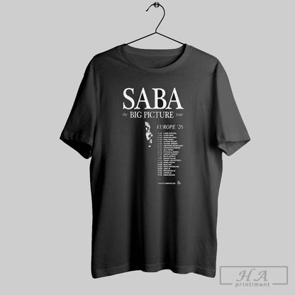 Saba Pivot Big Picture 2026 Tour Dates Long Sleeve Elegant Outfit
