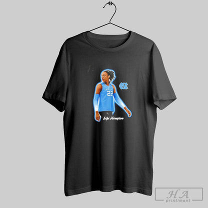 Safi Hampton Unc Volleyball Portrait Shirt Trendy Merch