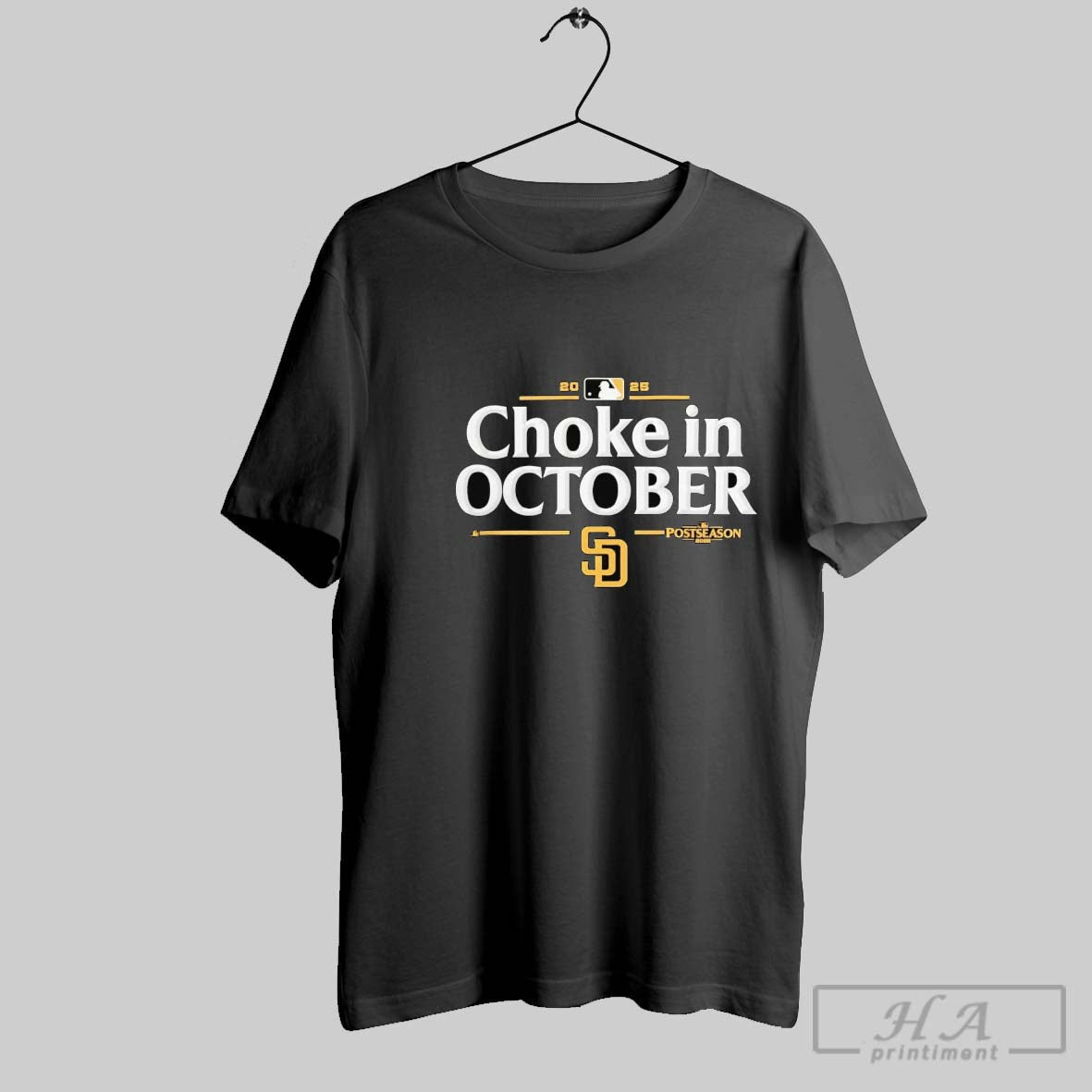 San Diego Padres 2025 Choke October Mlb Postseason Hoodie Premium Look