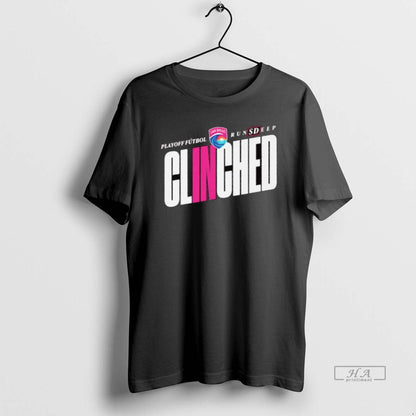 San Diego Wave Fc 2025 Playoffs Clinched TShirt Retro Gift