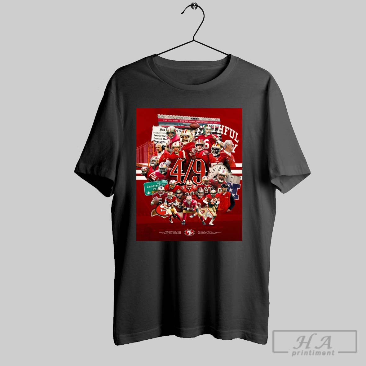 San Francisco 49Ers 5X Super Bowl Champions 4 9 2025 Day Celebrating