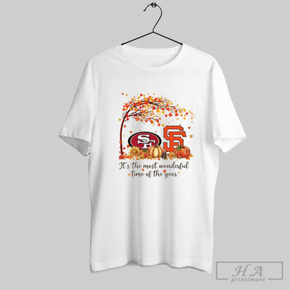San Francisco 49Ers San Francisco Giants Its Most Wonderful Time Year