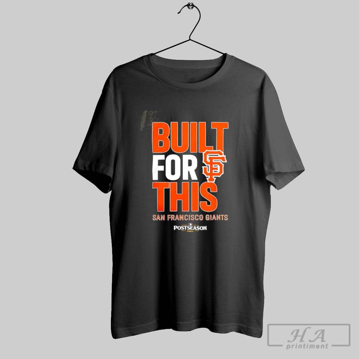 San Francisco Giants Built This October 2025 Postseason Tee Unique