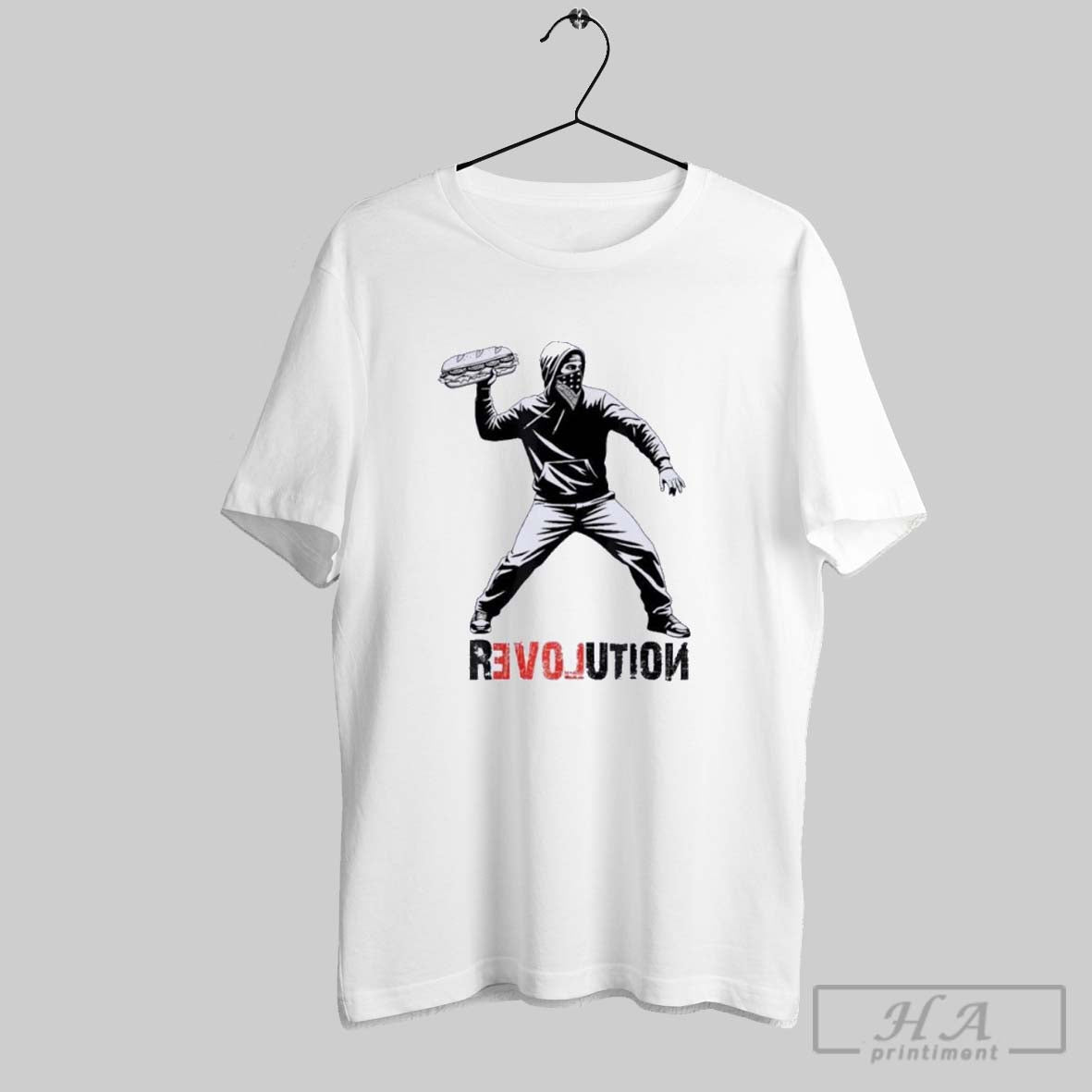 Sandwich Guy Free Dc Revolution Tank Top Vintage Style