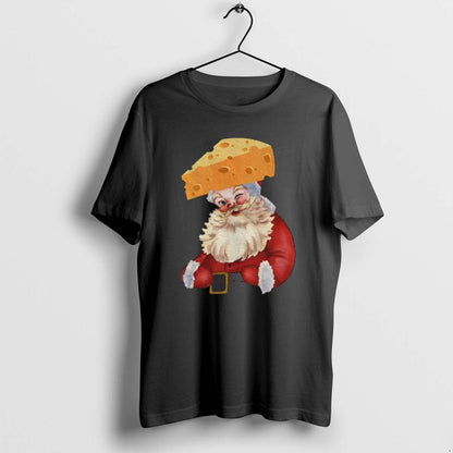 Santa Cheese Head Green Bay Packers Tee Classic Style