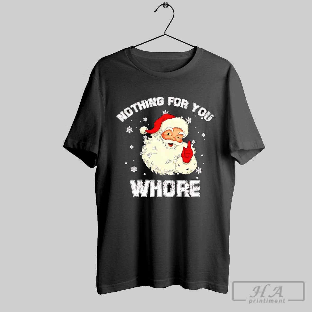 Santa Claus Nothing You Whore Tank Top Modern Style