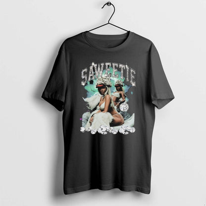 Saweetie Boffum Diamonds Tee Modern Fashion