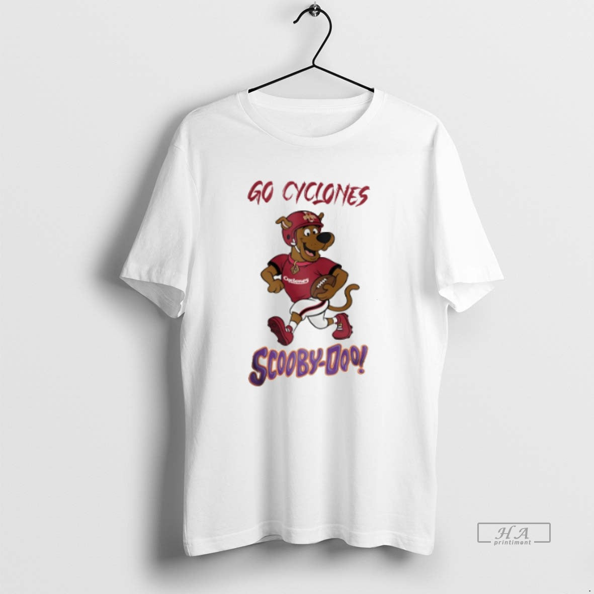 Scooby Doo X Iowa State Cyclones Go Cyclones Cartoon Tank Top Vintage