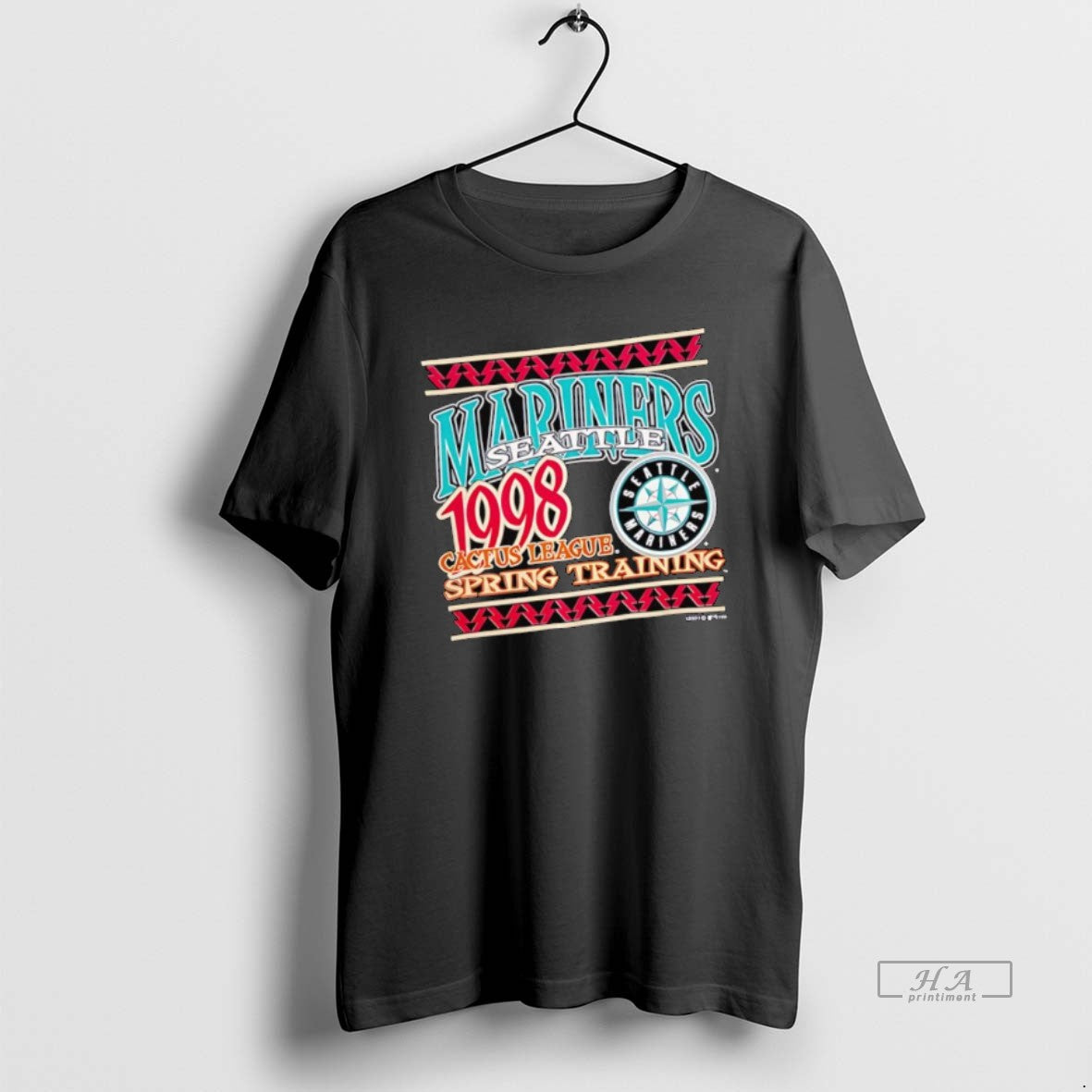 Seattle Mariners 1998 Cactus League Spring Training Logo Tee Designer