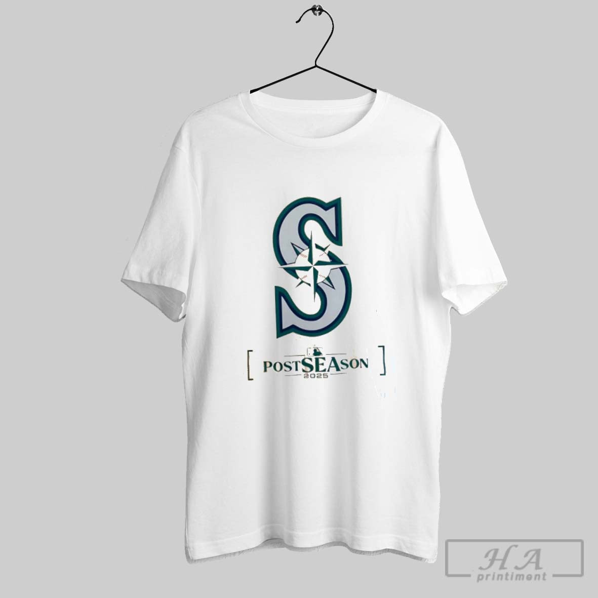Seattle Mariners 2025 Mlb Postseason Built Fall Logo Shirt Designer