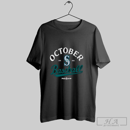Seattle Mariners 2025 Mlb Postseason October Baseball Postseason