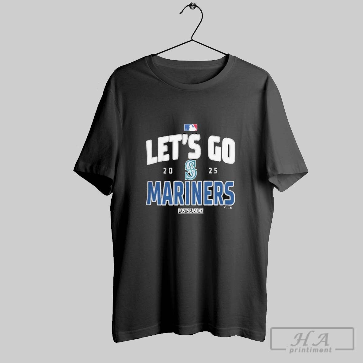 Seattle Mariners Baseball 2025 Postseason Lets Go Team Tank Top