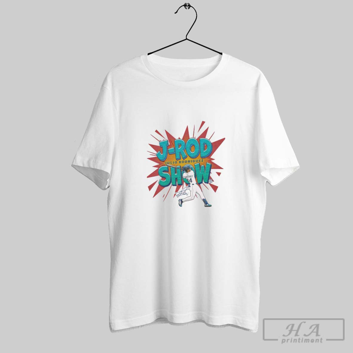 Seattle Mariners J Rod Show Julio Rodriguez Signature Shirt Exclusive