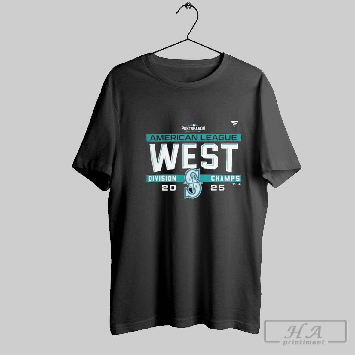 Seattle Mariners Mlb 2025 Al West Division Title Postseason Locker