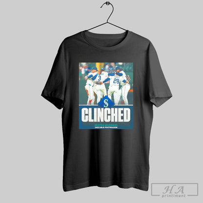 Seattle Mariners Clinch 2025 Mlb Postseason Tee Stylish Apparel