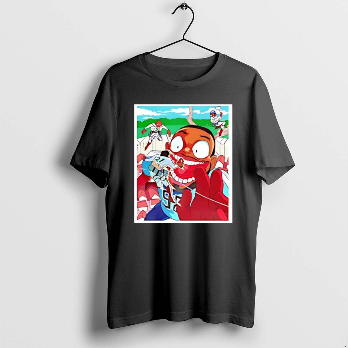 Seattle Seahawks Titan Down Cartoon Shirt Premium Design