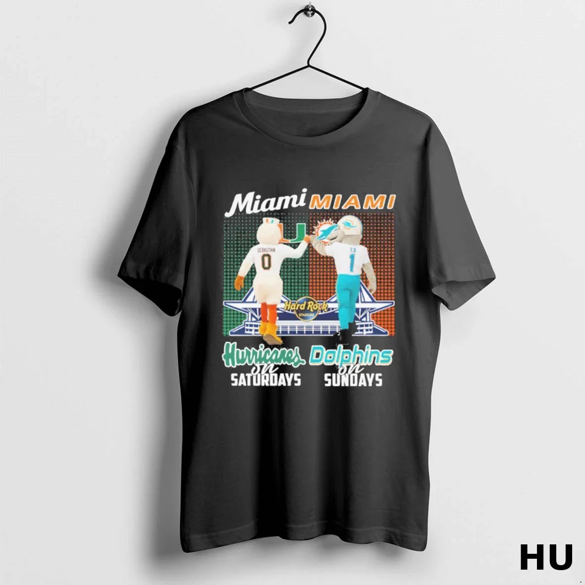 Sebastian Miami Hurricanes Saturdays And T D Miami Dolphins Sundays