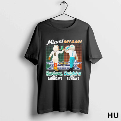 Sebastian Miami Hurricanes Saturdays And T D Miami Dolphins Sundays