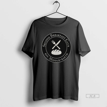 Second Breakfast Lord Rings Inspired Middle Earth Hobbit Sweatshirt