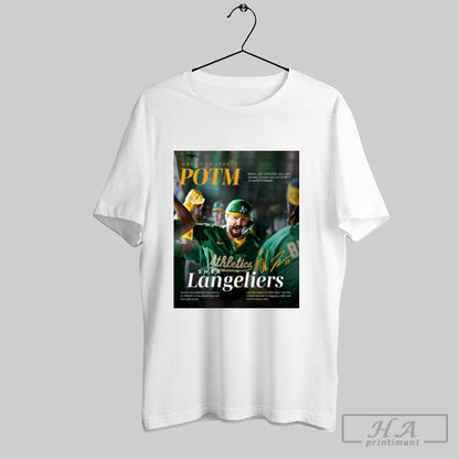 Shea Langeliers Oakland Athletics American League Player Month August