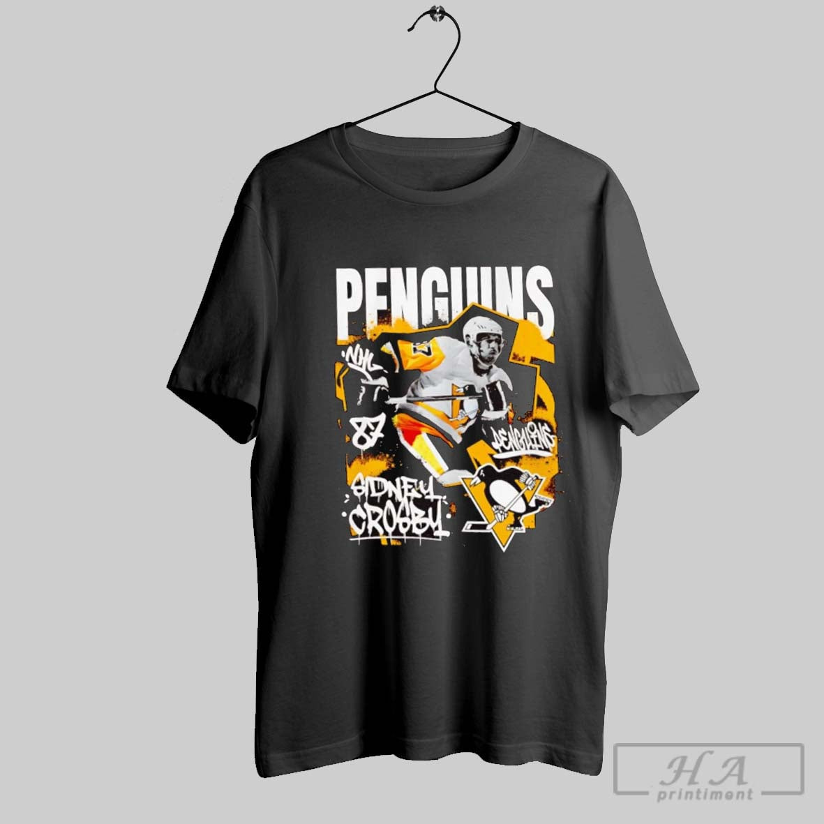 Sidney Crosby Reel Pittsburgh Penguins Long Sleeve Authentic Outfit