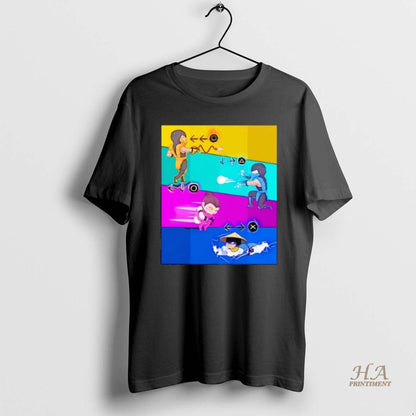 Signature Moves Cartoon TShirt Modern Design