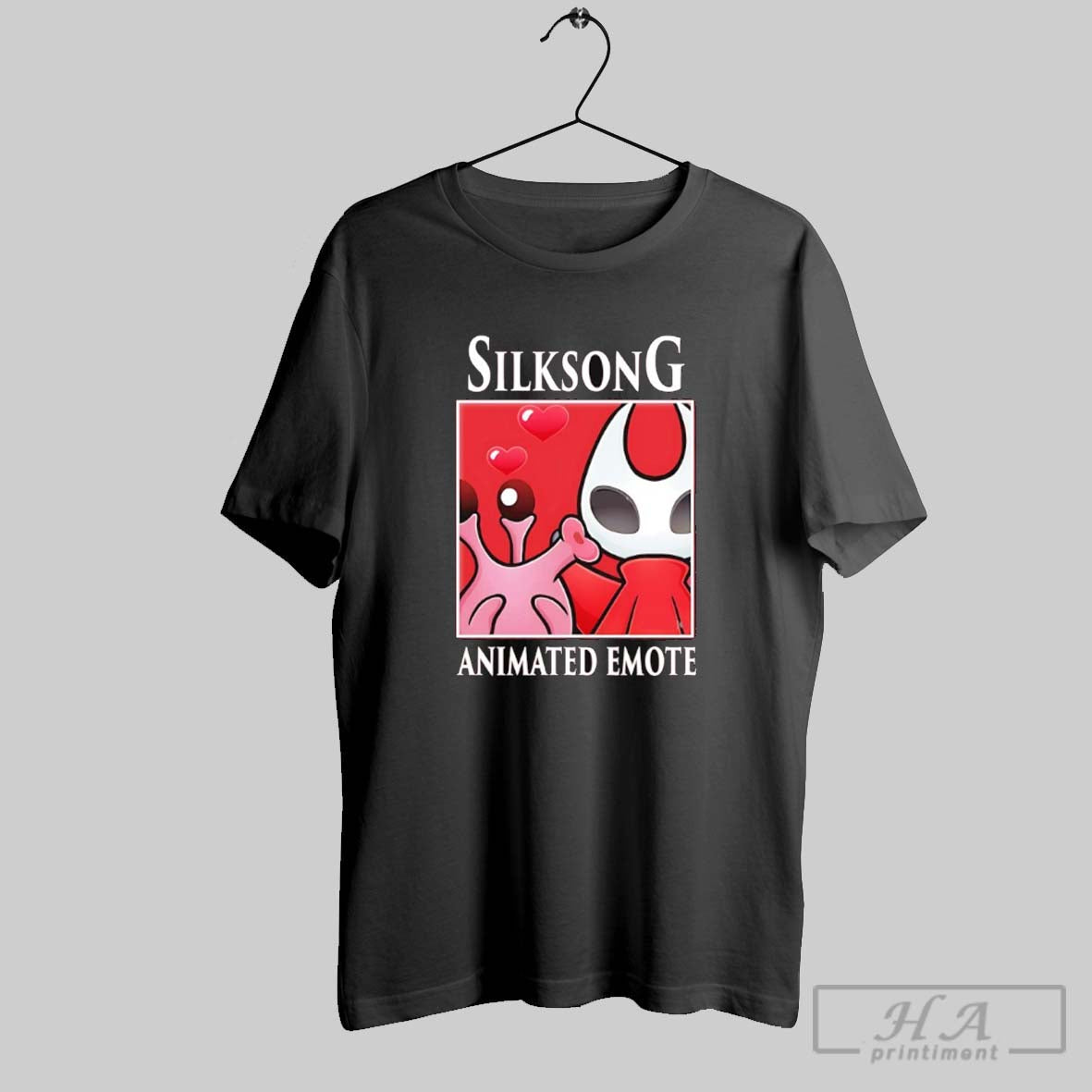 Silksong Hornet Slap Animated Emote Tank Top Stylish Look