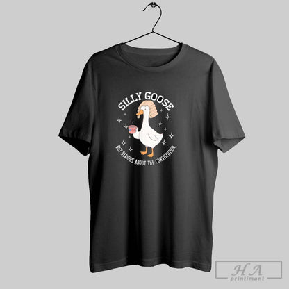 Silly Goose But Serious About Constitution Middle School Sweatshirt