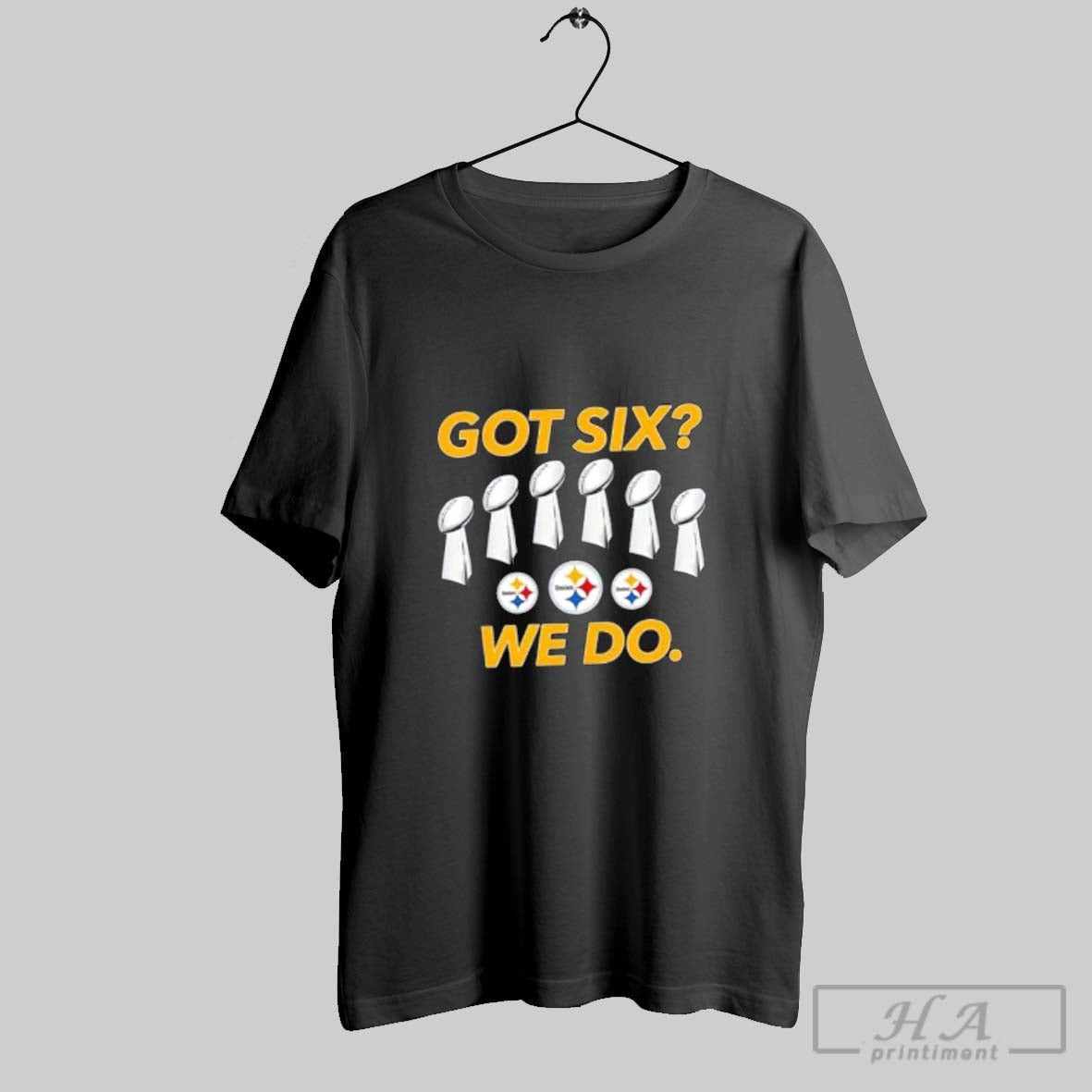 Six Super Bowl Titles Pittsburgh Steelers Tank Top Premium Merch